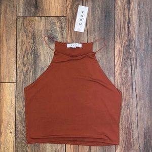 COPY - Super adorable Carmel crop top